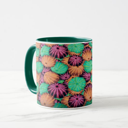 Mug Un joli Philip Jacobs Tissu De La Mer D'Urchin (Devant gauche)