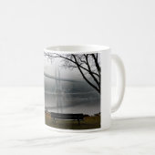 Mug Un jour brumeux froid au parc (Devant droit)
