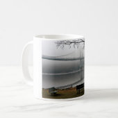 Mug Un jour brumeux froid au parc (Devant gauche)