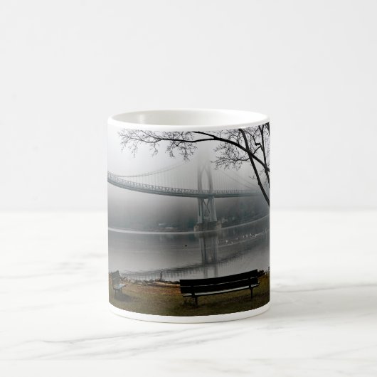 Mug Un jour brumeux froid au parc (Centre)