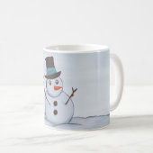 Mug Un Jour De Neige Calme (Devant droit)