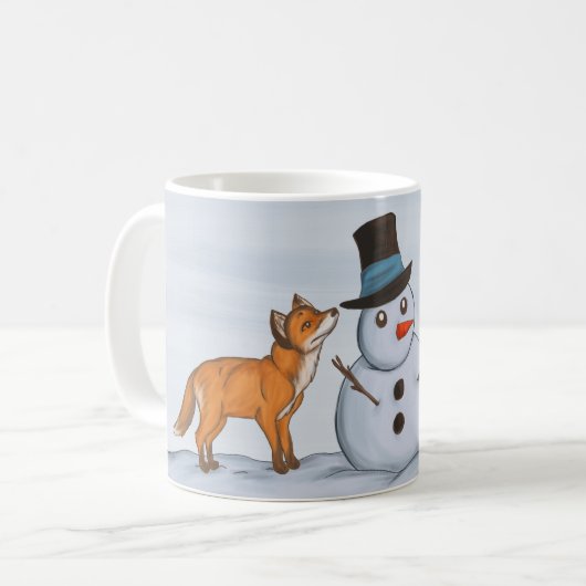 Mug Un Jour De Neige Calme (Devant gauche)