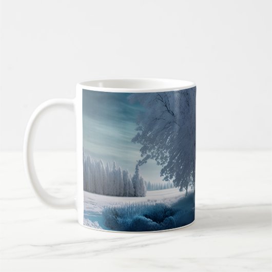 Mug Un jour en hiver (Gauche)