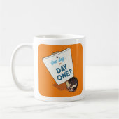 Mug Un Jour Ou Un Jour ? Dessin motivationnel sur le h (Gauche)