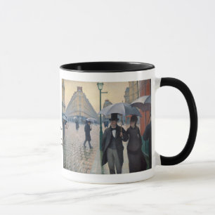 Mug Un jour pluvieux à Paris par Gustave Caillebotte