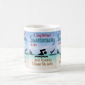 Mug Un Jour Sans Baignade Est Comme Si J'Avais Juste R (Centre)
