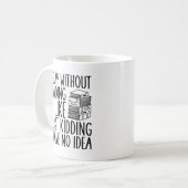 Mug Un Jour Sans Lecture, C'Est Comme Si J'Avais Rien  (Devant gauche)
