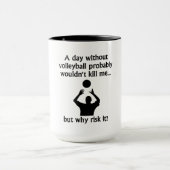 Mug Un jour sans volleyball (Centre)