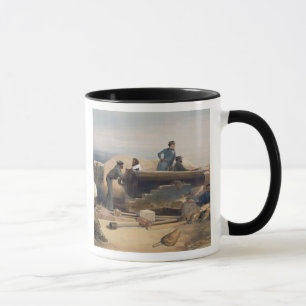 Mug Un jour tranquille dans la batterie de diamant,