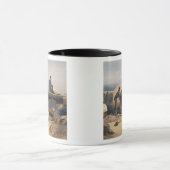 Mug Un jour tranquille dans la batterie de diamant, (Centre)