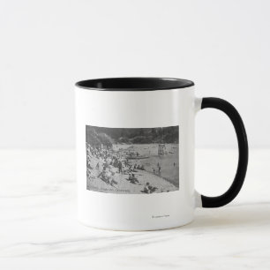 Mug Un jour typique à la plage sablonneuse Monte Rio,