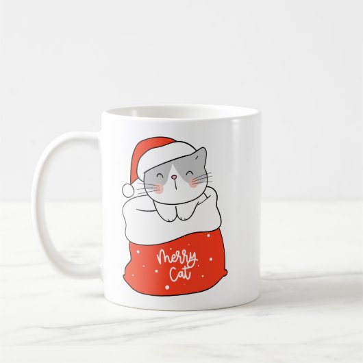 Mug Un joyeux chat (Gauche)