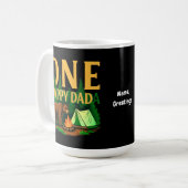 Mug Un Joyeux Dada Premier Anniversaire Ours Camping F (Devant gauche)