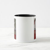 Mug Un joyeux NoëlKid sur un Rocking Horse (Centre)