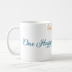 Mug Un joyeux poulpe bleu sous la mer anniversaire