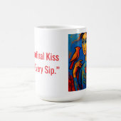 MUG "UN KISS CARDINAL AVEC CHAQUE SIP" (Centre)