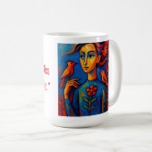 MUG "UN KISS CARDINAL AVEC CHAQUE SIP" (Devant droit)