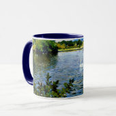 Mug Un lac de Long Island, art, (Devant gauche)