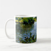 Mug Un lac de Long Island, beaux-arts, (Gauche)