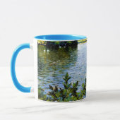 Mug Un lac de Long Island, beaux-arts, (Gauche)