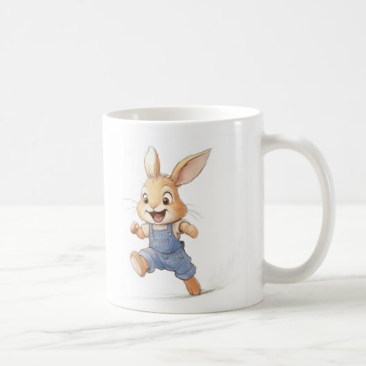 Mug Un lapin dans des salles lumineuses (Droite)