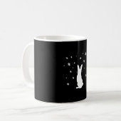 Mug Un Lapin Dans La Neige Beau Noël (Devant gauche)