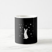 Mug Un Lapin Dans La Neige Beau Noël (Centre)