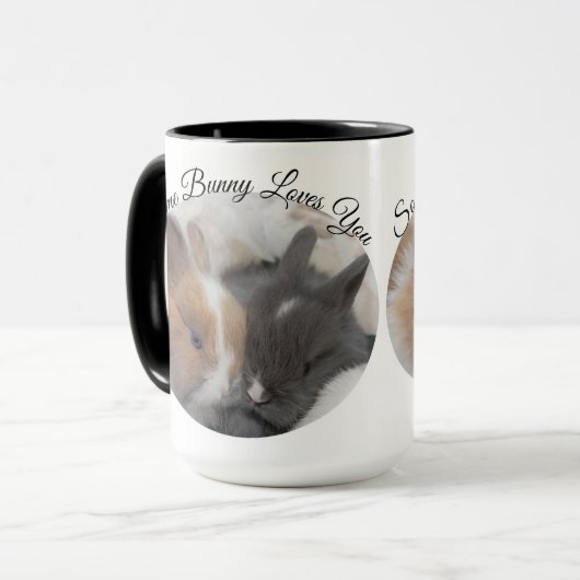 Mug Un Lapin T'Aime (Devant gauche)
