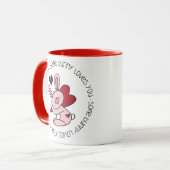 Mug Un Lapin T'Aime (Devant gauche)