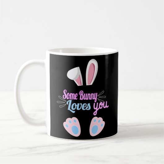 Mug Un Lapin T'Aime Pâques (Gauche)