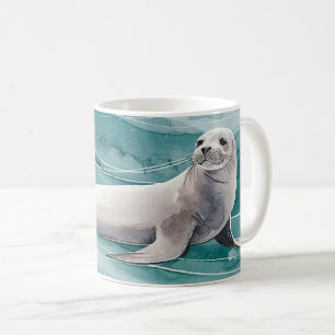 Mug Un lion de mer ludique