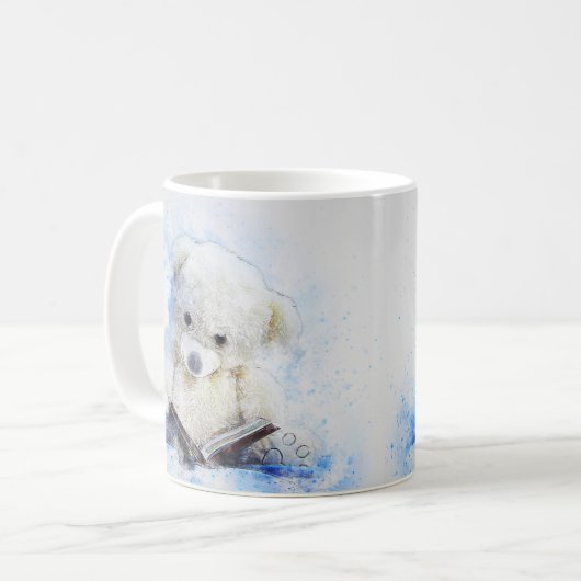 Mug Un livre à l'heure du coucher - conception (Devant gauche)