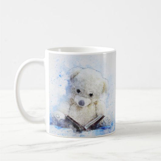 Mug Un livre à l'heure du coucher - conception (Gauche)