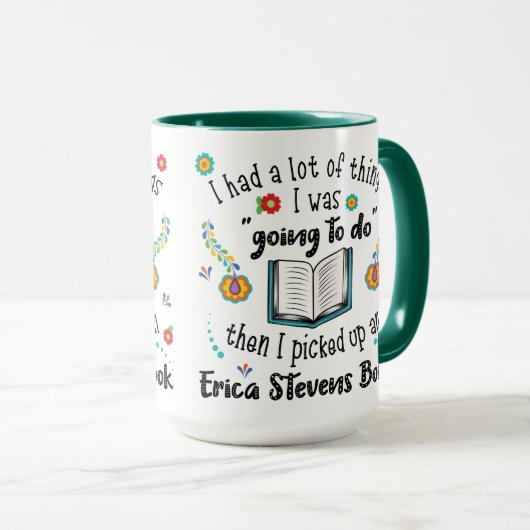 Mug Un Livre D'Erica Stevens (Devant droit)