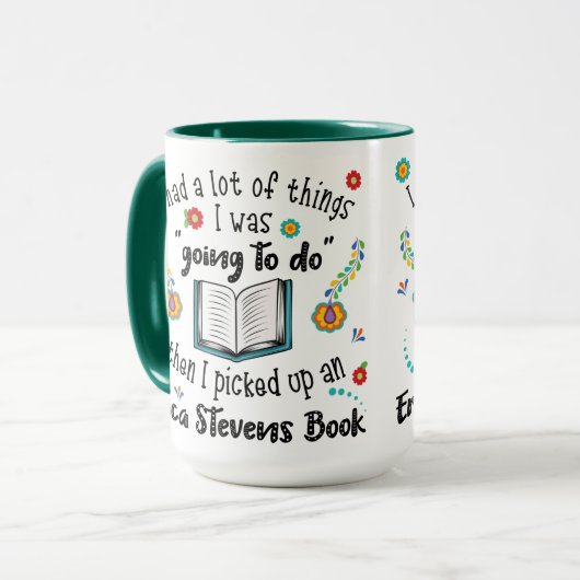 Mug Un Livre D'Erica Stevens (Devant gauche)