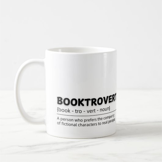 Mug Un livre : La fiction sur la réalité (Gauche)