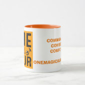 Mug Un logo magique pour une heure (Centre)