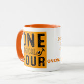 Mug Un logo magique pour une heure (Devant gauche)