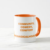 Mug Un logo magique pour une heure (Devant droit)