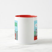 Mug Un Loup De Virginie Drôle (Centre)