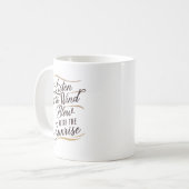 Mug Un magnifique morceau d'art de mots avec un harmon (Devant gauche)