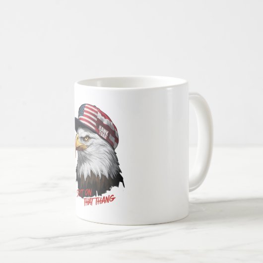 Mug Un majestueux aigle chauve, fièrement incarnant l' (Devant droit)
