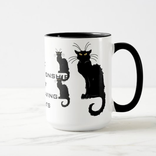 Mug Un mauvais rapport à partir de avoir 30 chats (Droite)