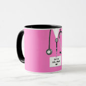 Mug Un médecin personnalisé et collectif (Devant gauche)