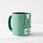 Mug Un médecin personnalisé et collectif (Devant gauche)