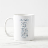 Mug Un Mentor Vraiment Incroyable est Difficile à Trou (Gauche)