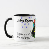 Mug Un merveilleux vaisseau spatial coloré (Gauche)