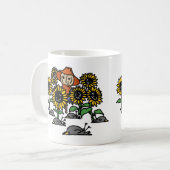 Mug Un Meurtre de Corbeaux Jeu de Mots (Devant gauche)