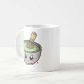 Mug Un mignon bol de thé matcha - Kawaii (Devant gauche)