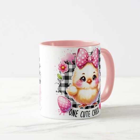 Mug Un mignon poussin (Devant droit)